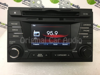 Refurbished 2011 - 2013 Kia Optima OEM Infinity Sound UVO AM FM MP3 SAT HD Radio Jukebox