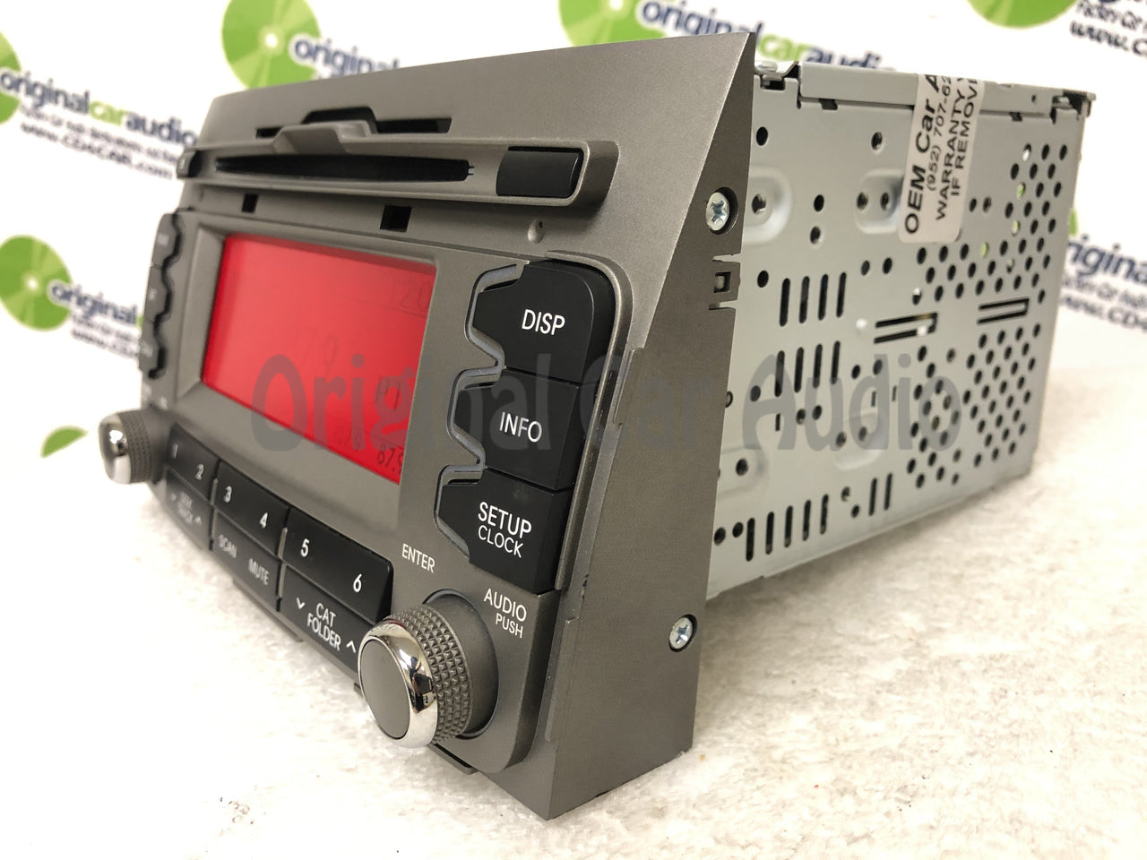 2010 - 2013 Kia Sportage OEM Single CD AM FM SAT Radio Media Receiver GREY