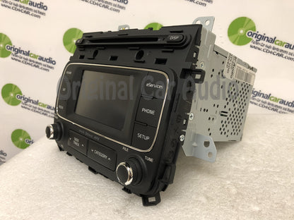 2014 - 2017 Kia Forte OEM UVO Single CD Touch Screen AM FM SAT Radio Receiver