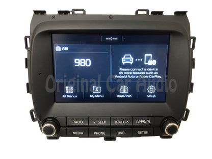 Reman 2017 - 2018 Kia Forte OEM UVO Touch Screen Multi Media Car Play Android Auto App Radio Receiver