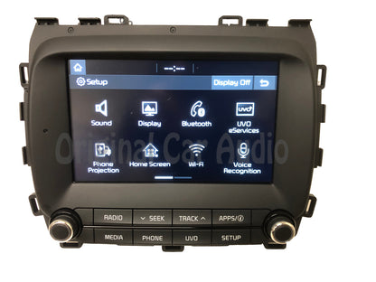 Reman 2017 - 2018 Kia Forte OEM UVO Touch Screen Multi Media Car Play Android Auto App Radio Receiver