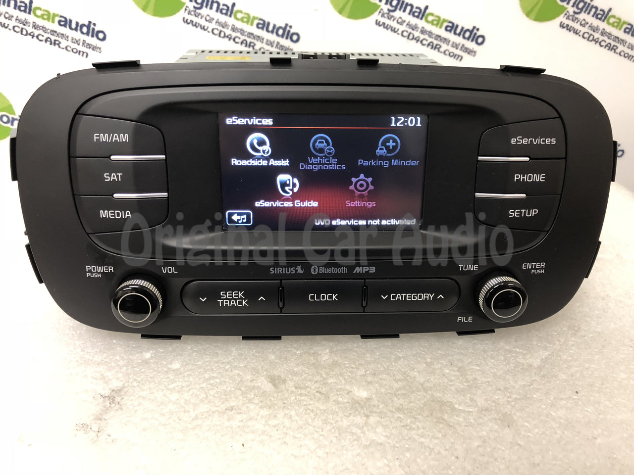 Reman 2014 - 2016 Kia Soul OEM UVO Touch Screen AM FM SAT Bluetooth Radio Receiver