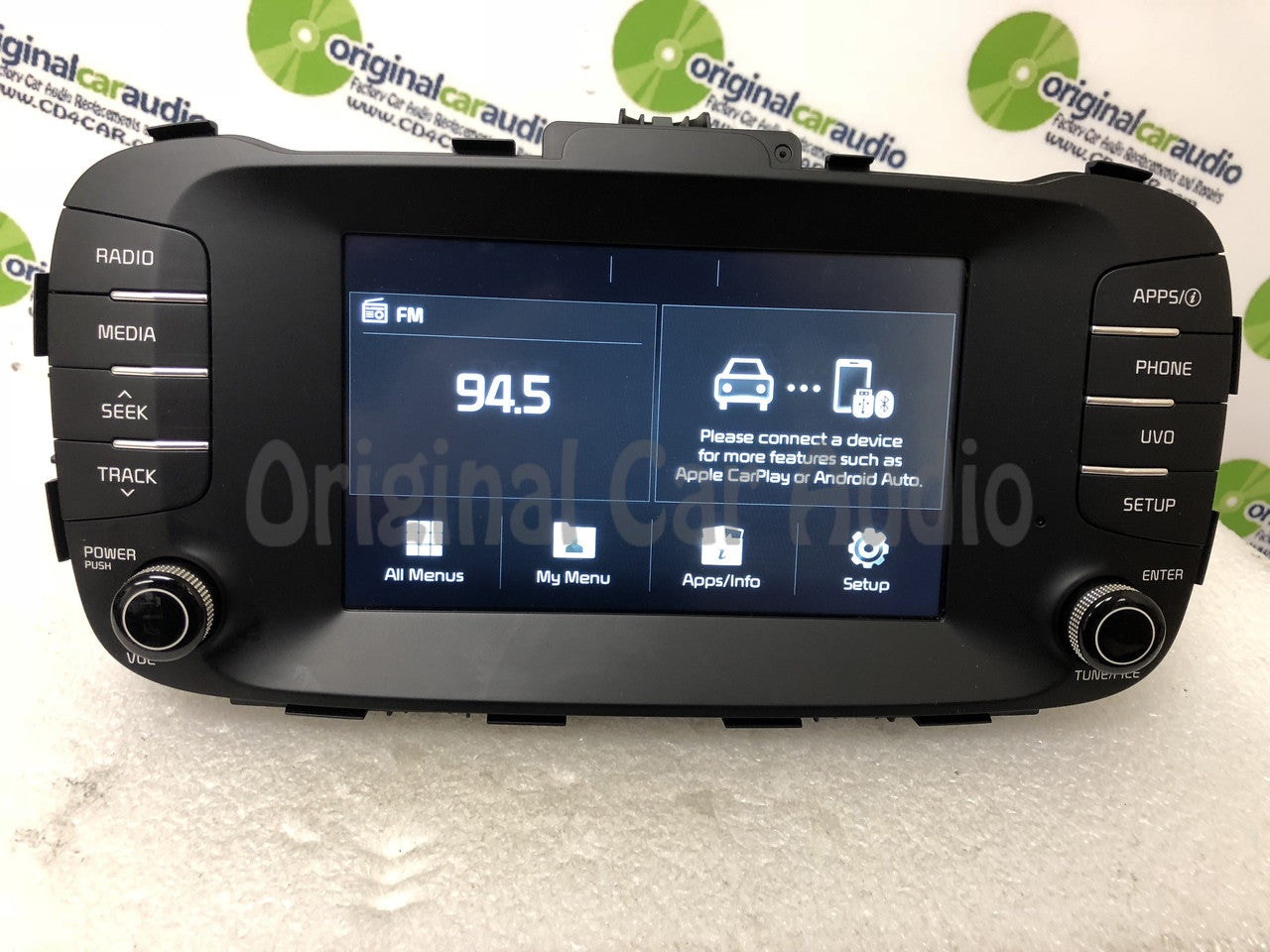 Refurbished 2017 - 2018 Kia Soul OEM UVO Touch Screen AM FM Bluetooth Media Radio Receiver