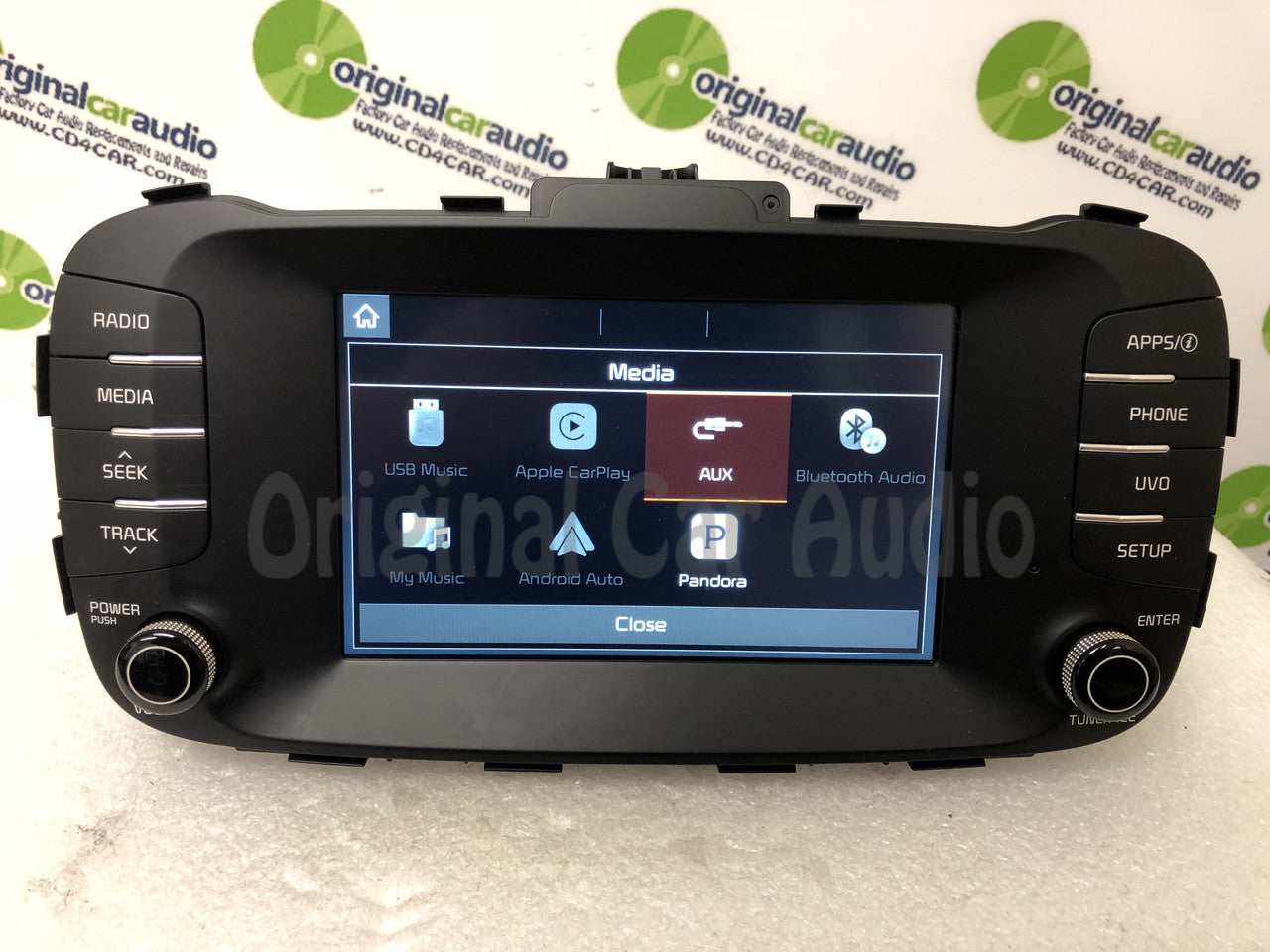 Refurbished 2017 - 2018 Kia Soul OEM UVO Touch Screen AM FM Bluetooth Media Radio Receiver