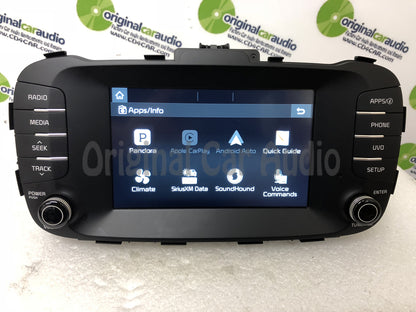 2017 - 2018 Kia Soul OEM UVO Touch Screen AM FM Bluetooth Media Radio Receiver