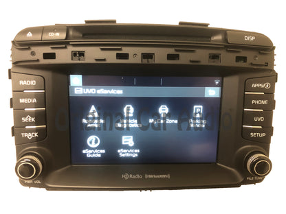 2016 - 2018 Kia Sorento OEM 7" UVO Apple Carplay Android Auto Multi Media Sat Bluetooth CD Radio Receiver