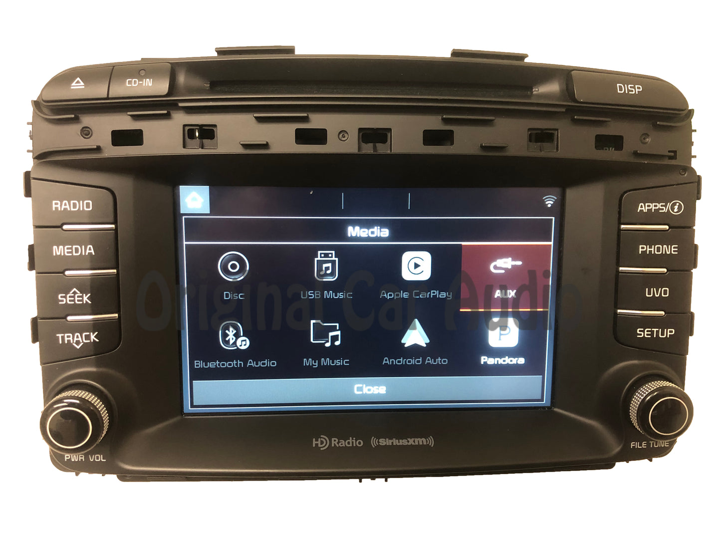 2016 - 2018 Kia Sorento OEM 7" UVO Apple Carplay Android Auto Multi Media Sat Bluetooth CD Radio Receiver