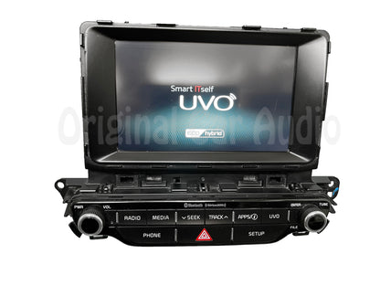 2017 - 2019 Kia Niro Radio Receiver Display Screen AM FM XM 96160-G5010