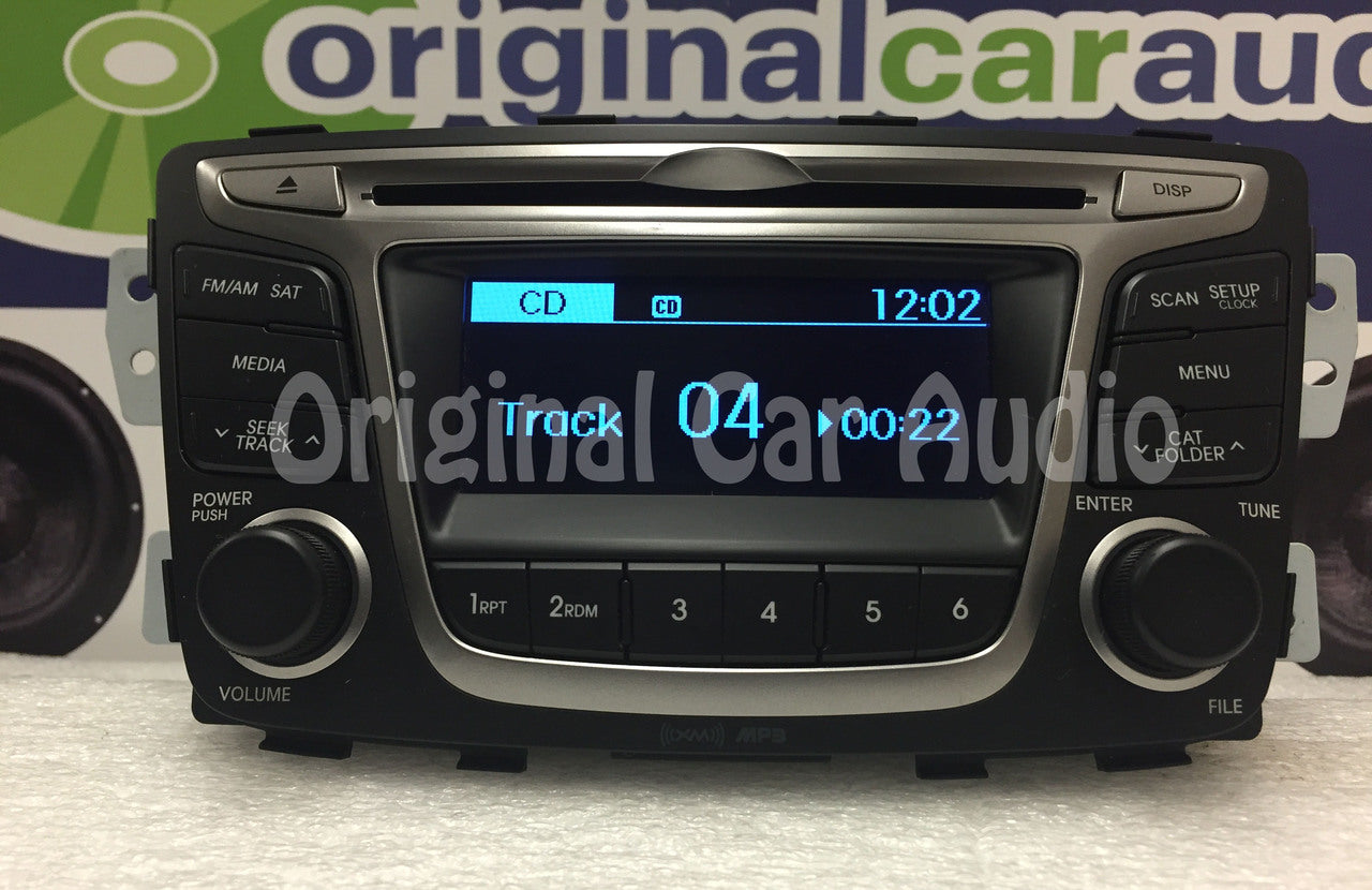 2015 HYUNDAI Accent Factory OEM XM Radio MP3 and CD player