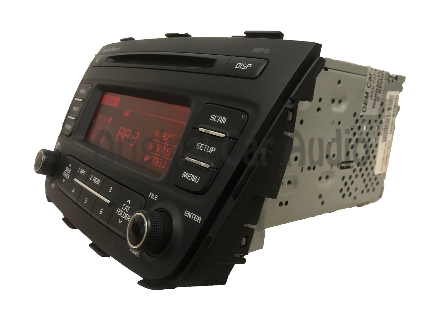 2013 - 2014 Kia Sorento OEM Single CD AM FM SAT Multi Media Radio Receiver