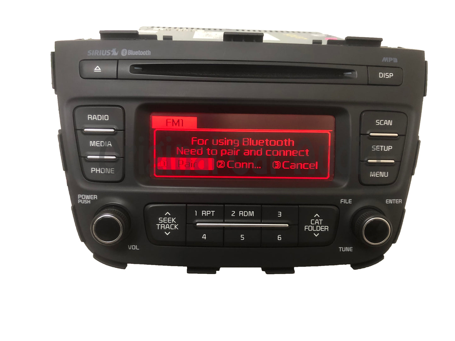 2013 - 2014 Kia Sorento OEM Single CD AM FM SAT Multi Media Radio Receiver