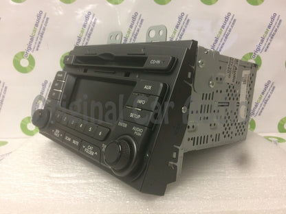 2011 - 2013 Kia Optima OEM Infinity Single CD AM FM MP3 SAT Radio DARK GREY