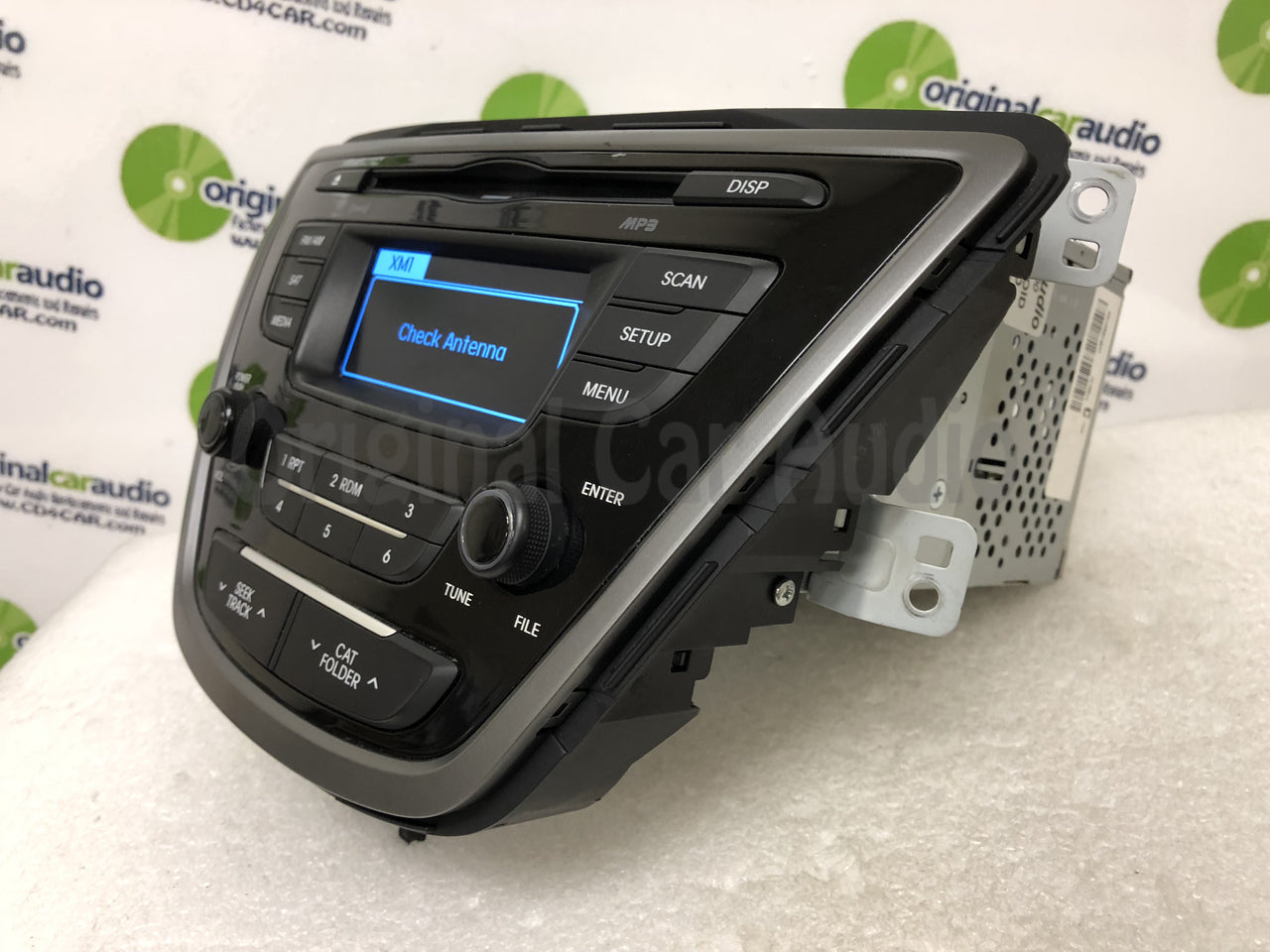 2011 - 2015 Hyundai Elantra OEM Single CD AM FM SAT MP3 Radio Receiver