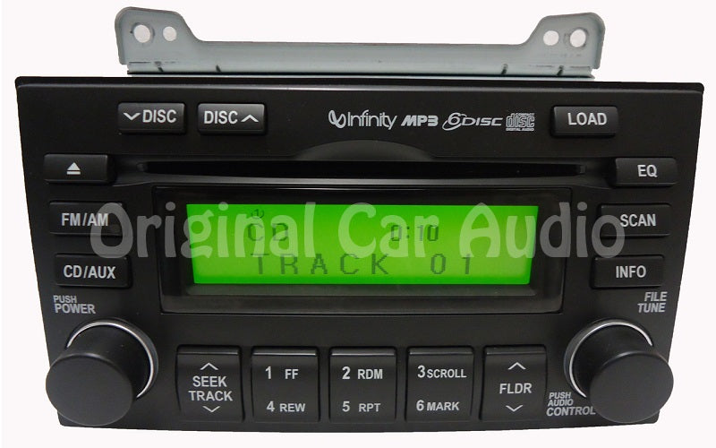 08 09 10 Hyundai Entourage OEM Stereo AM FM Radio 6 Disc Changer MP3 Cd Player