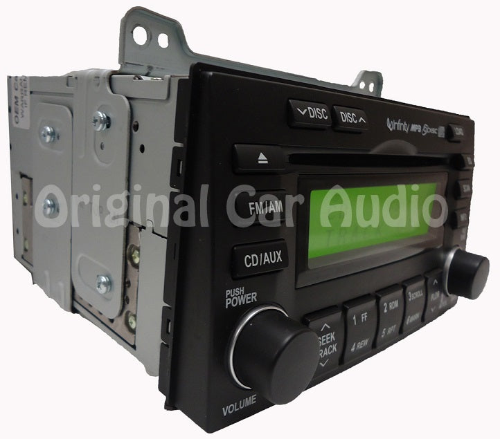 08 09 10 Hyundai Entourage OEM Stereo AM FM Radio 6 Disc Changer MP3 Cd Player