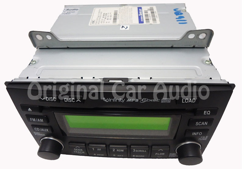 08 09 10 Hyundai Entourage OEM Stereo AM FM Radio 6 Disc Changer MP3 Cd Player