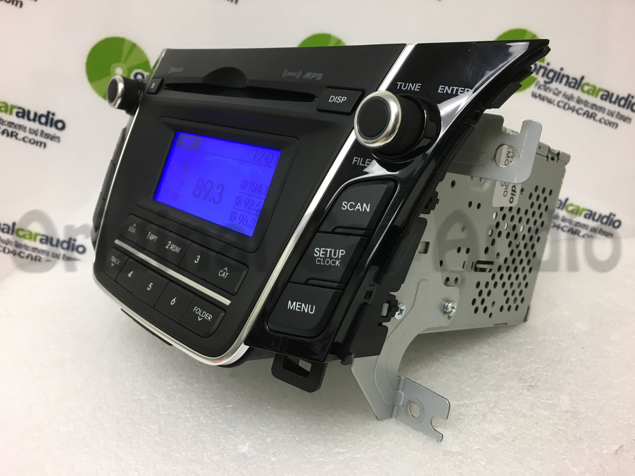 2013 - 2016 Hyundai Elantra OEM AM FM MP3 Bluetooth Single CD XM Radio