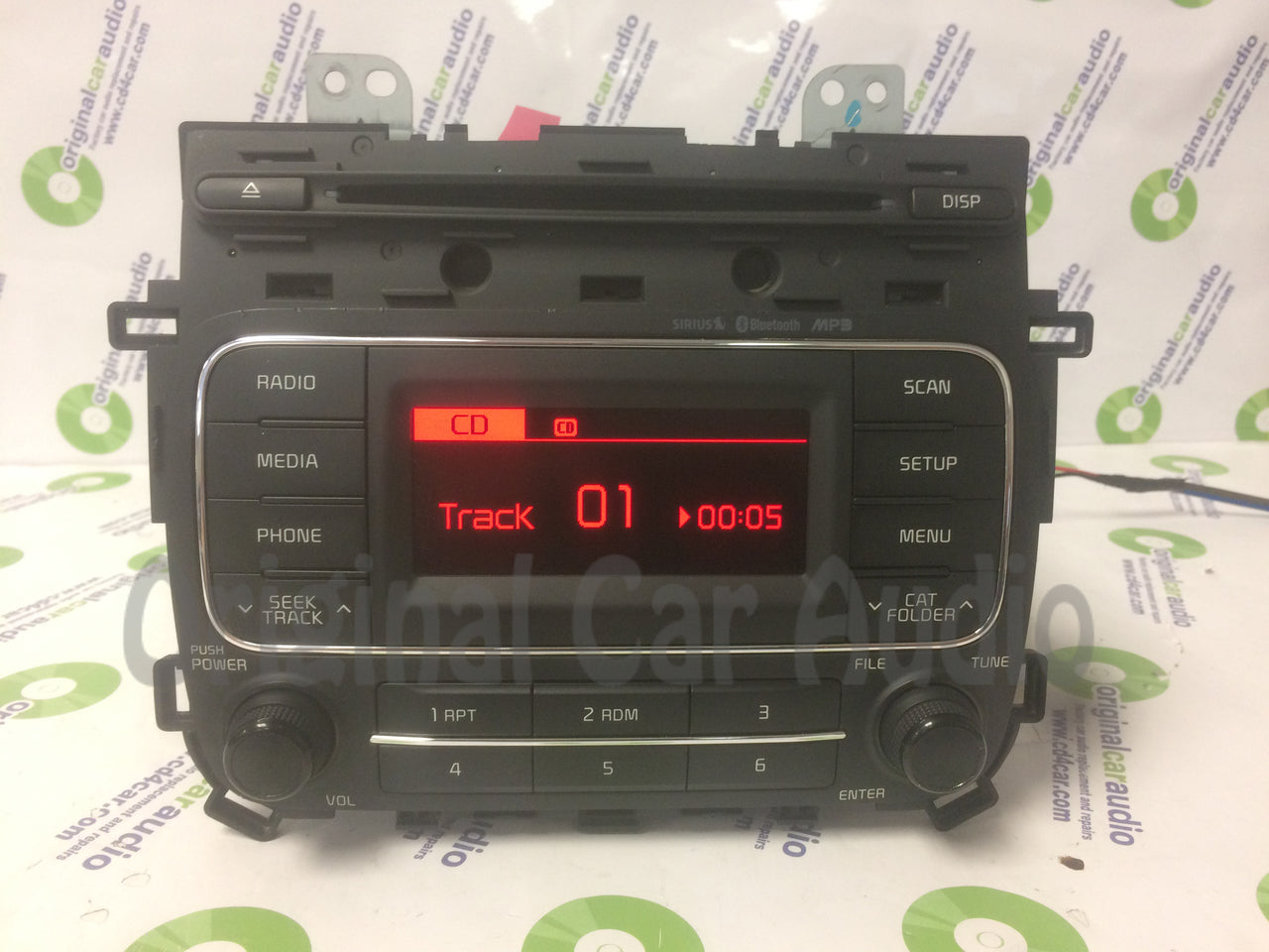 2014 - 2016 Kia Forte OEM Single CD AM FM SAT Bluetooth Radio Receiver