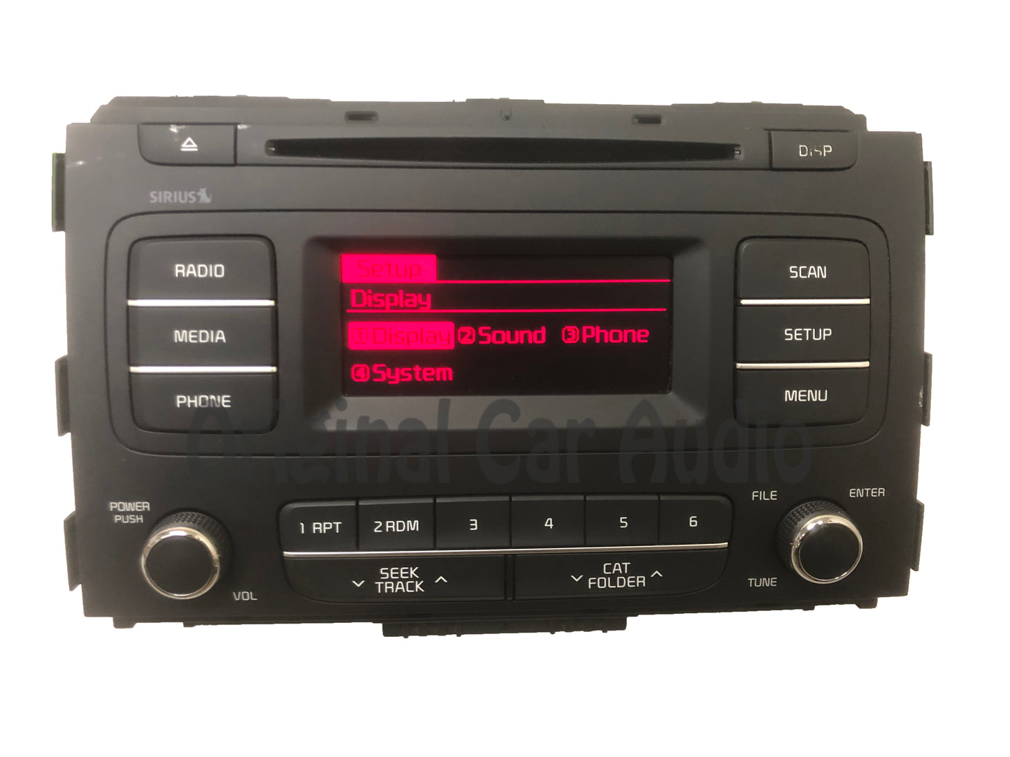 2015 - 2017 Kia Sedona OEM AM FM SAT Multi Media Radio Receiver