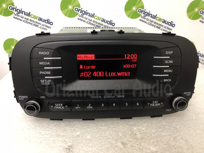 2014 - 2017 Kia Soul OEM Bluetooth MP3 AM FM Sat Radio Receiver