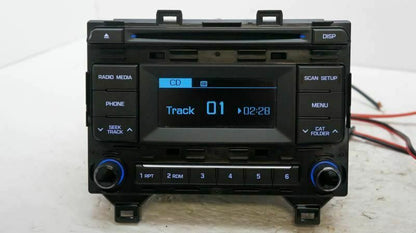 2015 HYUNDAI SONATA RADIO RECEIVER AM FM CD MP3 SATELLITE OEM