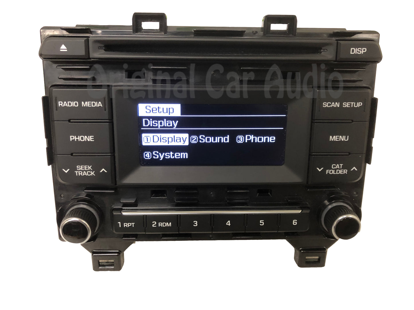 2015 - 2017 Hyundai Sonata OEM Single CD AM FM Bluetooth MP3 Radio Media Receiver