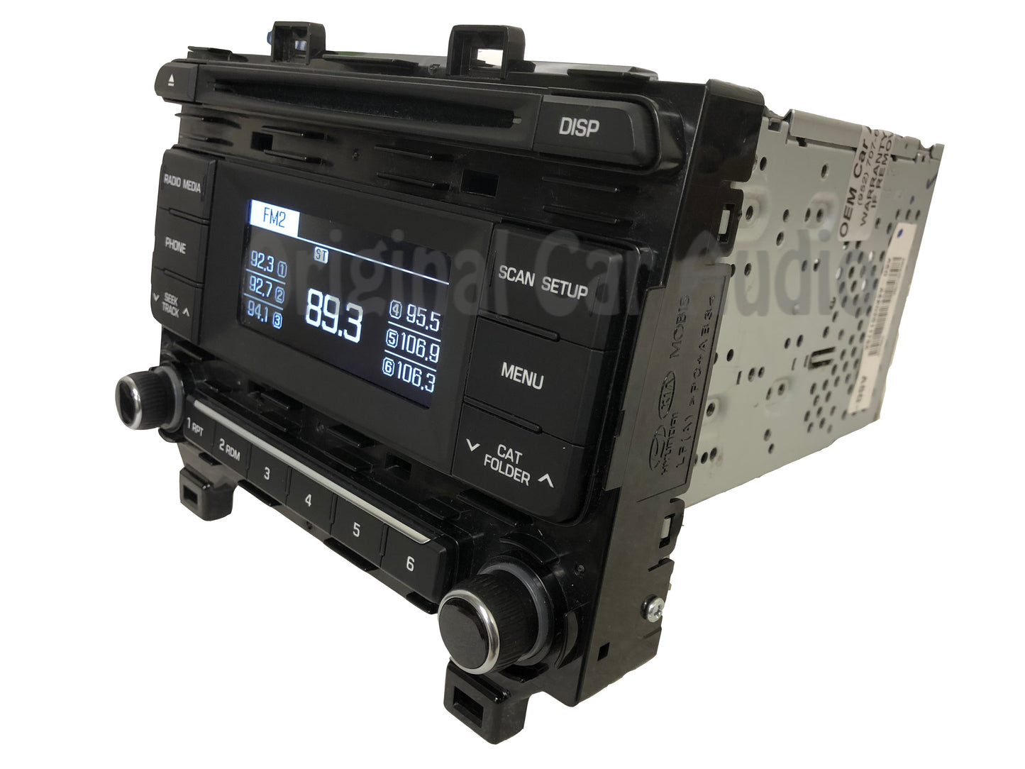 2015 - 2017 Hyundai Sonata OEM Single CD AM FM Bluetooth MP3 Radio Media Receiver