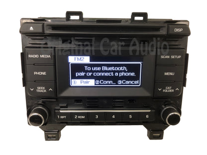 2015 - 2017 Hyundai Sonata OEM Single CD AM FM Bluetooth MP3 Radio Media Receiver