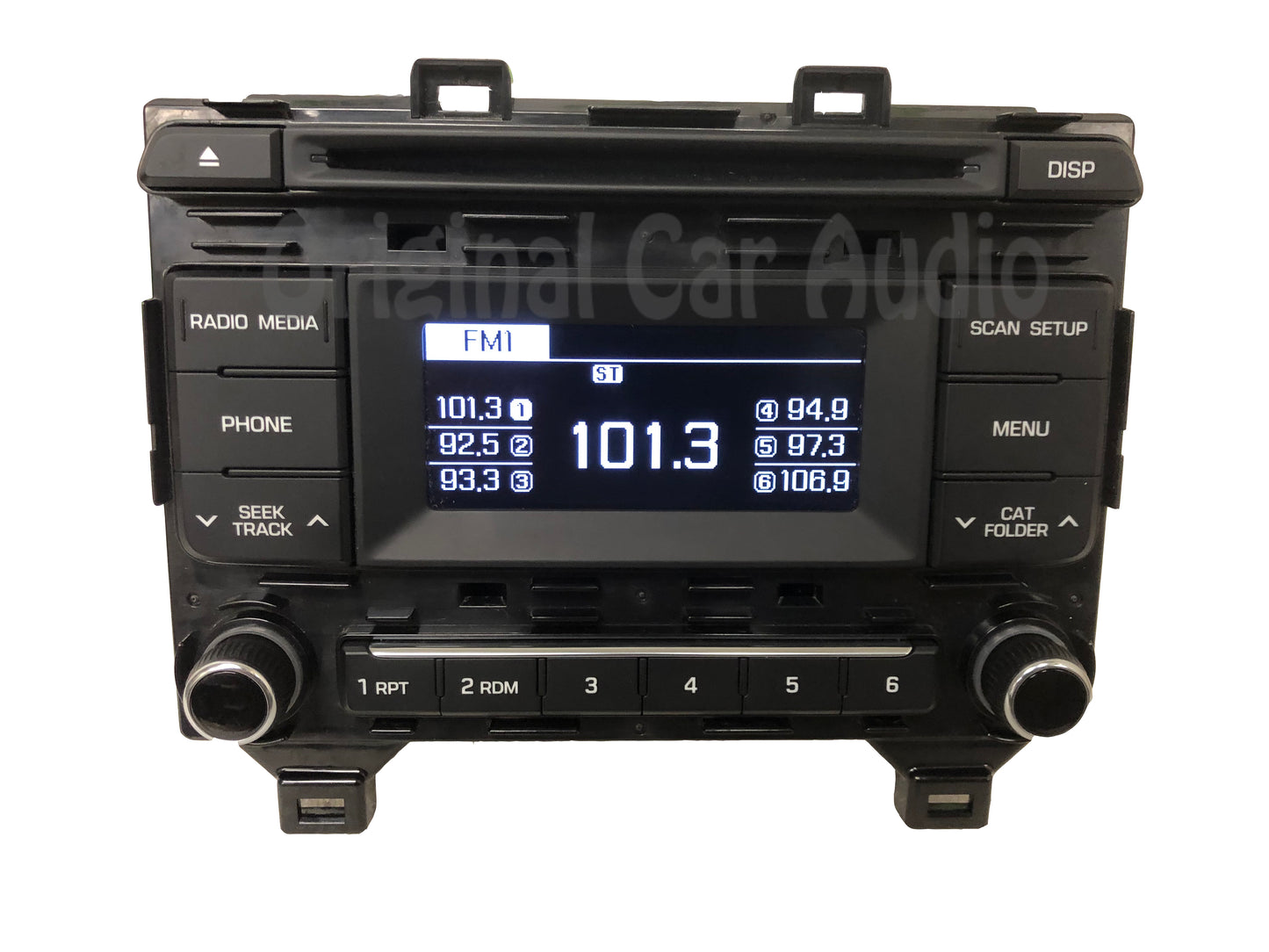 2015 - 2017 Hyundai Sonata OEM Single CD AM FM Bluetooth MP3 Radio Media Receiver