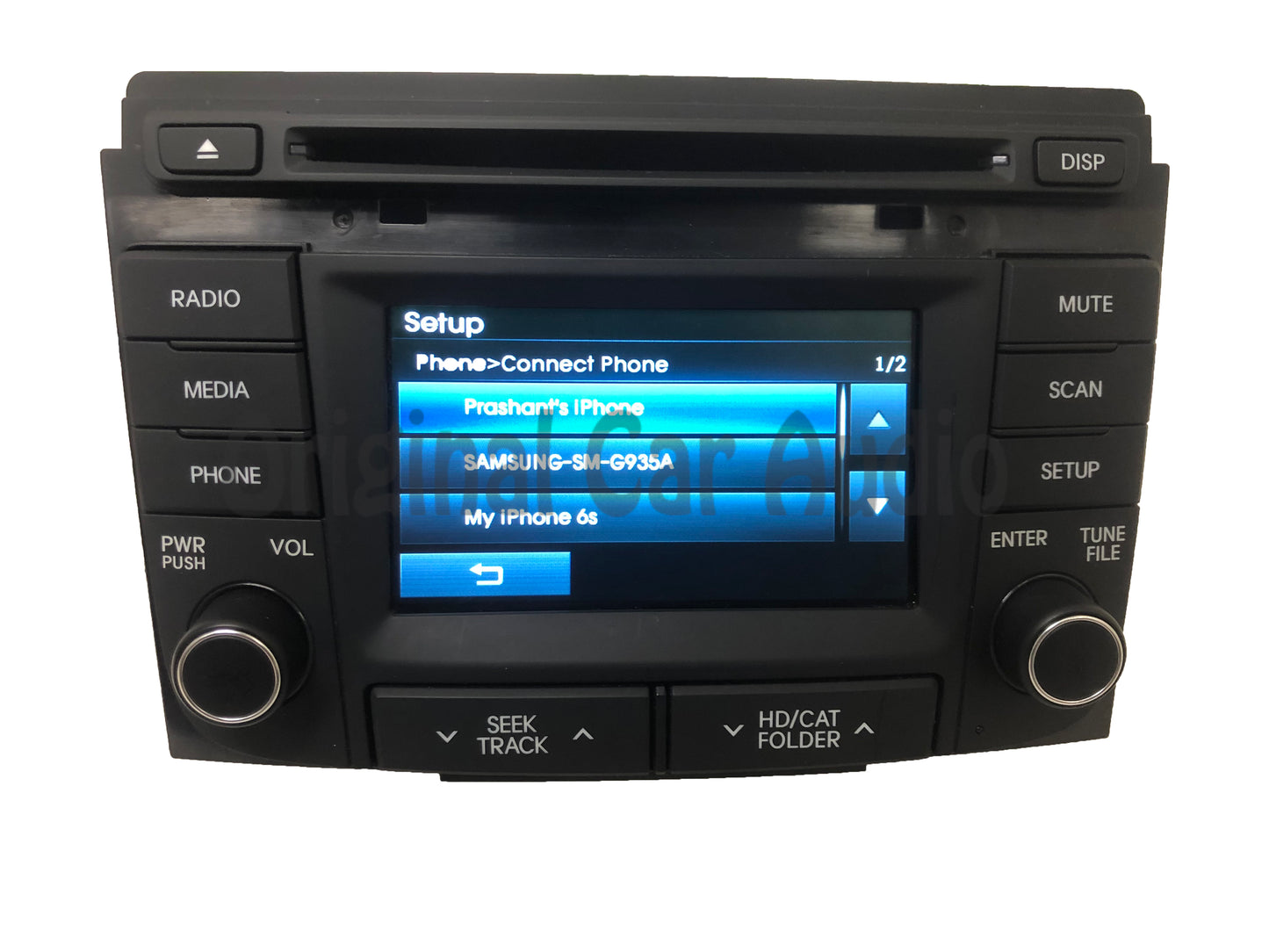 2014 - 2015 Hyundai Sonata OEM Single CD Bluetooth Sat Radio Multi Media Receiver