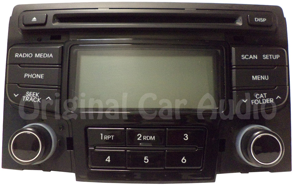 2013 - 2014 Hyundai Sonata OEM AM FM MP3 CD Player Satellite Radio Stereo Receiver