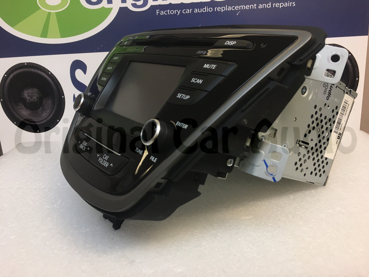 2014 2015 2016 Hyundai Elantra OEM AM FM MP3 Bluetooth Sat Radio Touch Screen