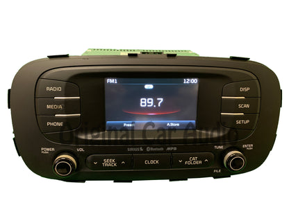 2015 - 2016 Kia Soul OEM Touch Screen XM Bluetooth MP3 Multi Media Radio Receiver