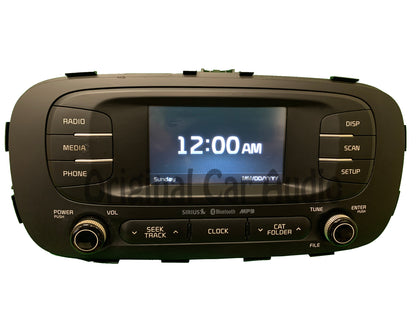 2015 - 2016 Kia Soul OEM Touch Screen XM Bluetooth MP3 Multi Media Radio Receiver