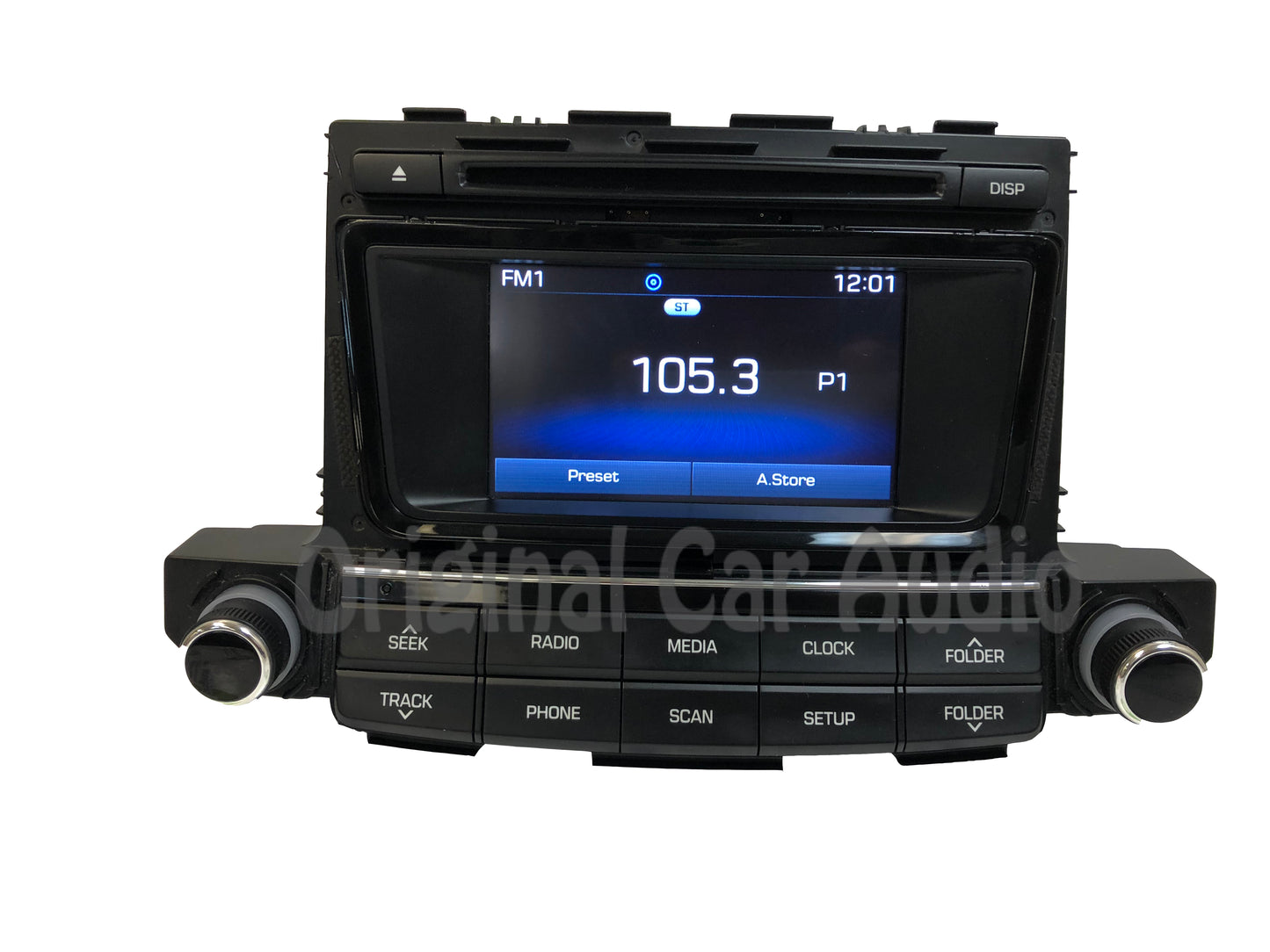 2016 - 2018 Hyundai Tucson OEM Single CD Touch Screen Bluetooth Multi Media Radio Receiver