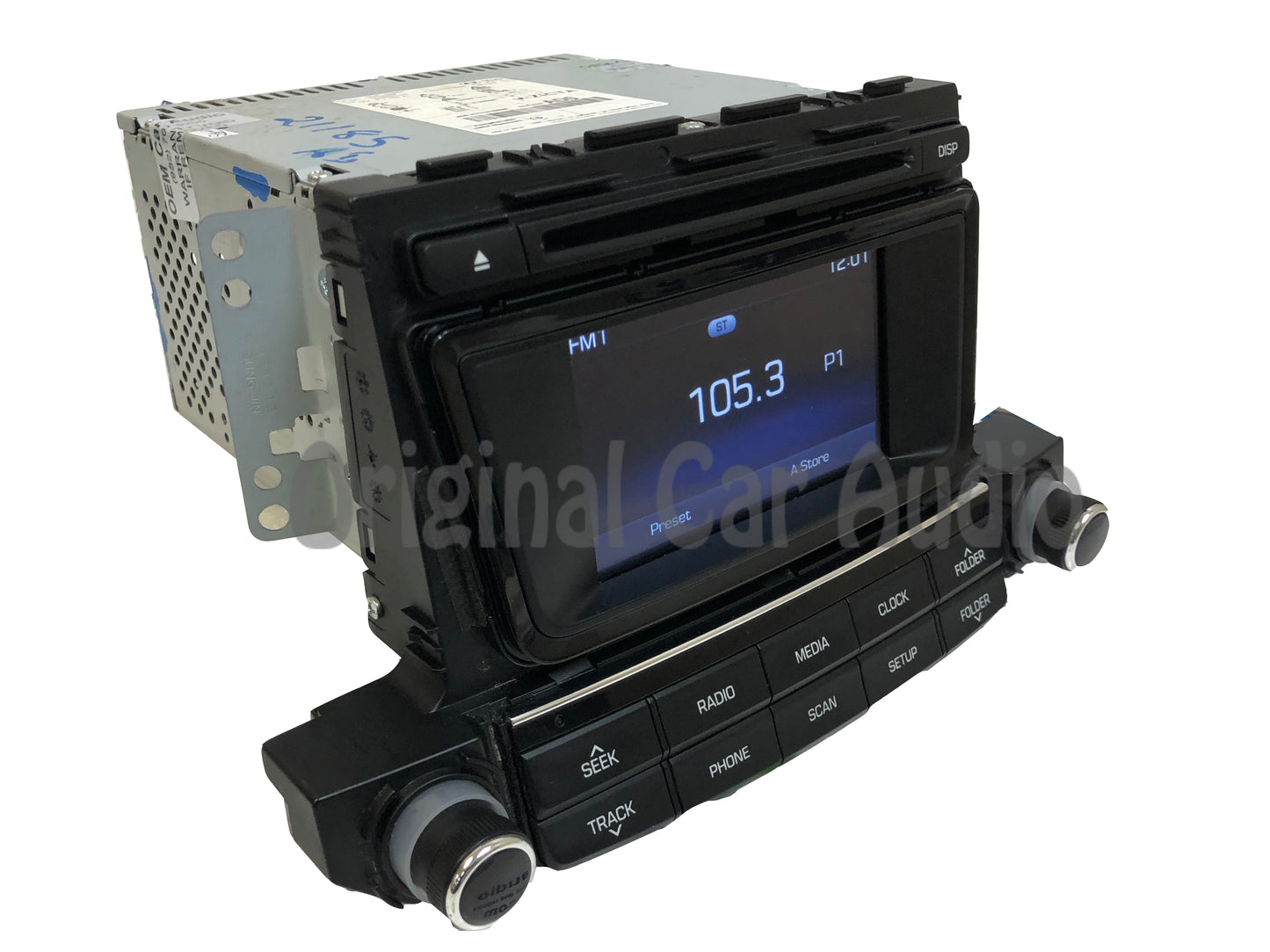 2016 - 2018 Hyundai Tucson OEM Single CD Touch Screen Bluetooth Multi Media Radio Receiver