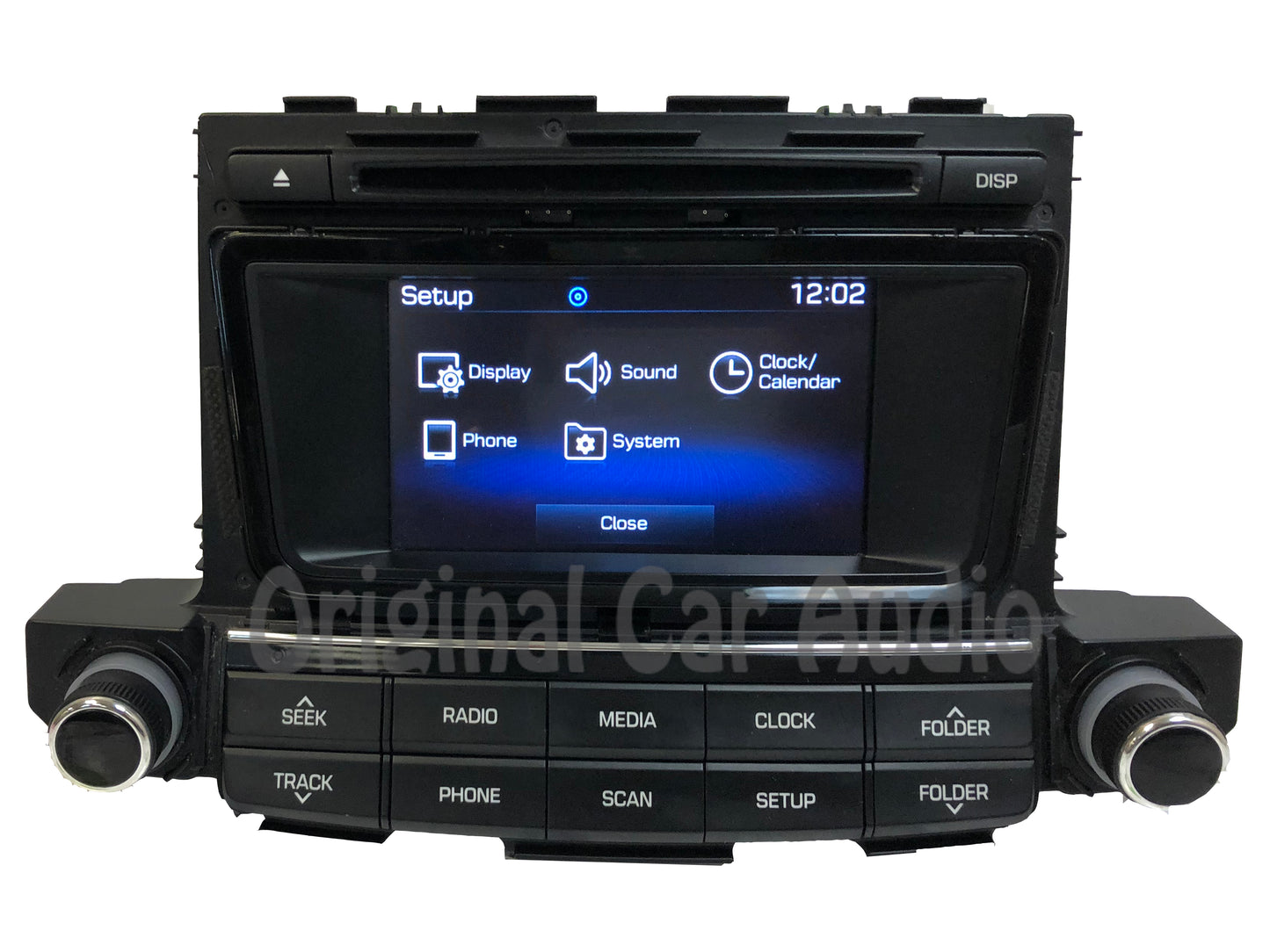 2016 - 2018 Hyundai Tucson OEM Single CD Touch Screen Bluetooth Multi Media Radio Receiver