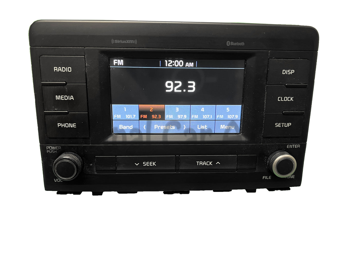 2018 - 2020 Kia Rio OEM 5" Display Multi Media AM FM XM Bluetooth Radio Receiver - ANALOG