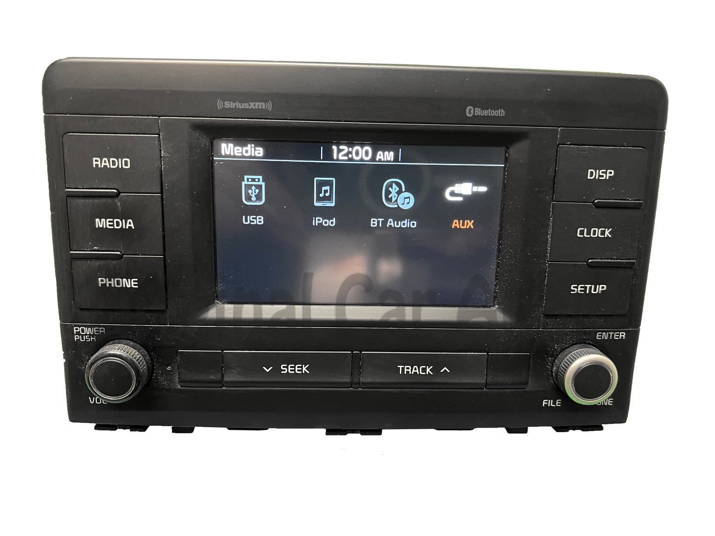 2018 - 2020 Kia Rio OEM 5" Display Multi Media AM FM XM Bluetooth Radio Receiver - ANALOG