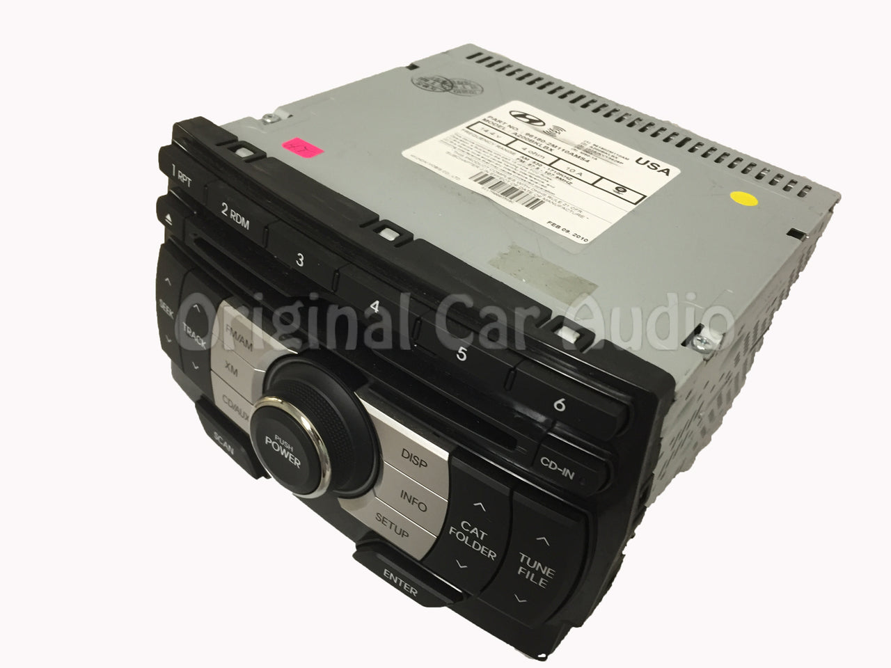 Hyundai Genesis OEM SAT Radio Cd Player 96180-2M110AMS4