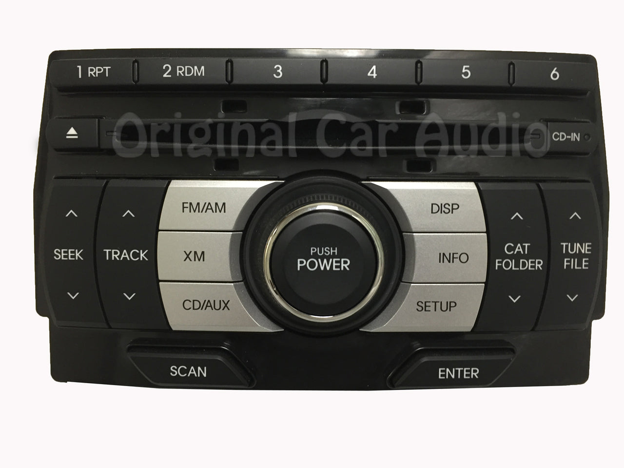 Hyundai Genesis OEM SAT Radio Cd Player 96180-2M110AMS4