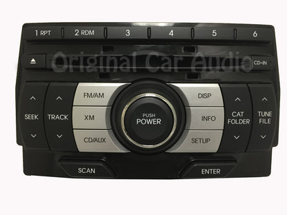 Hyundai Genesis OEM SAT Radio Cd Player 96180-2M110AMS4