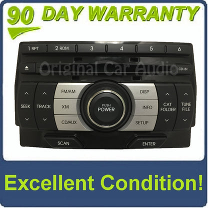 Hyundai Genesis OEM SAT Radio Cd Player 96180-2M110AMS4
