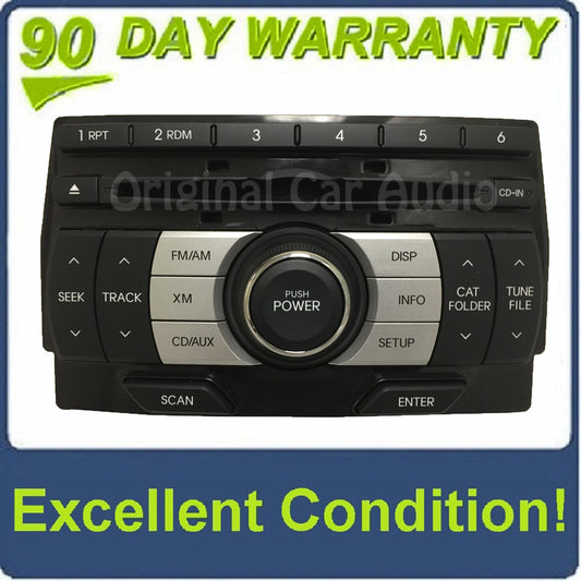 Hyundai Genesis OEM SAT Radio Cd Player 96180-2M110AMS4