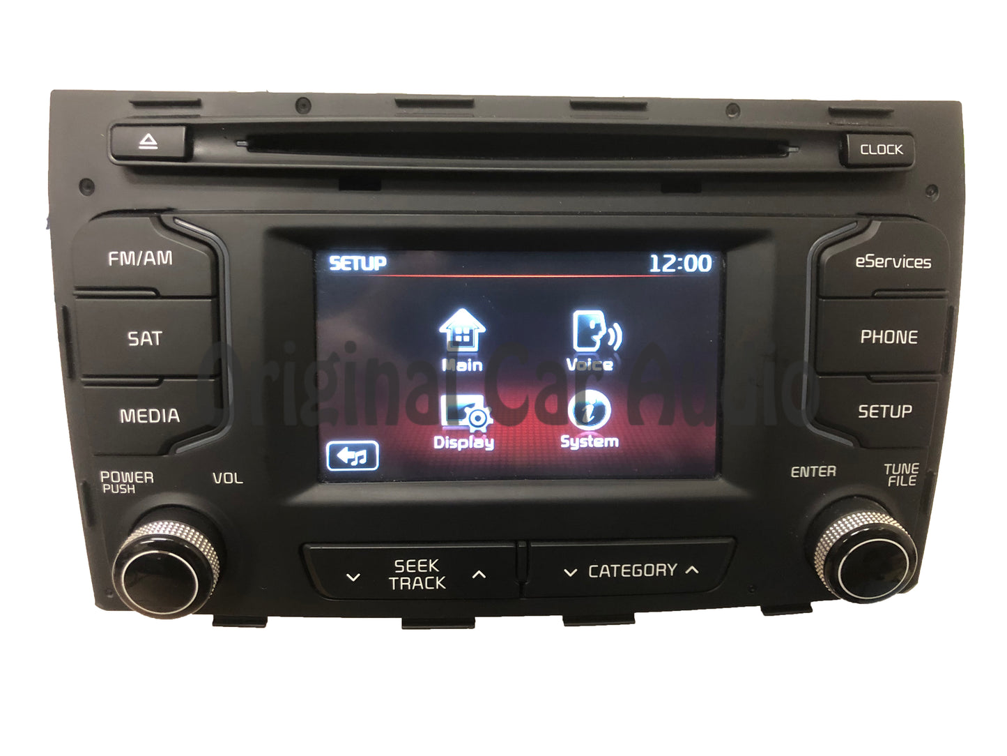 2014 - 2016 Kia Sportage OEM UVO Single CD Bluetooth Sat Multi Media Radio Receiver