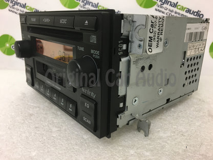 2005 - 2006 Hyundai Tiburon OEM Infinity 6 CD AM FM Cassette Radio Receiver