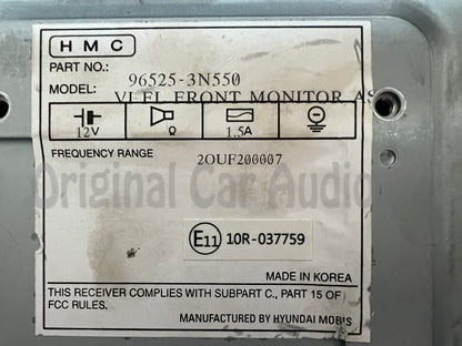 2014 Hyundai Equus Information Display Screen W/Navigation 96525-3N550 OEM