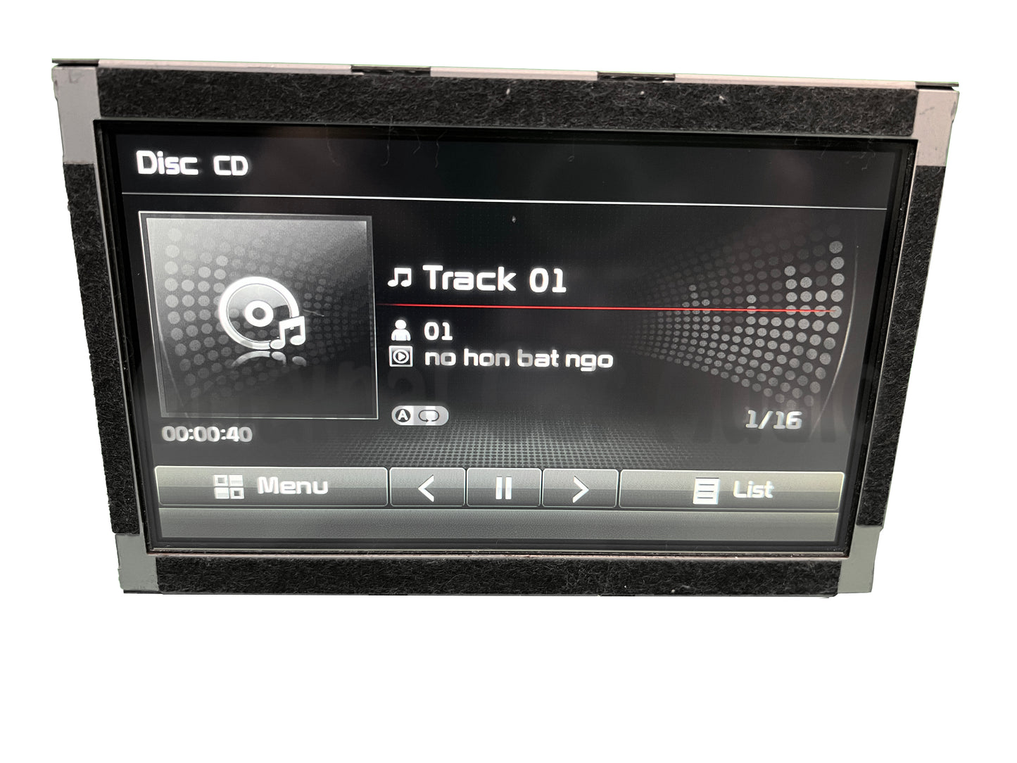 2014-2016 Kia Cadenza OEM GPS Navigation Information Display Screen 96525-3R105