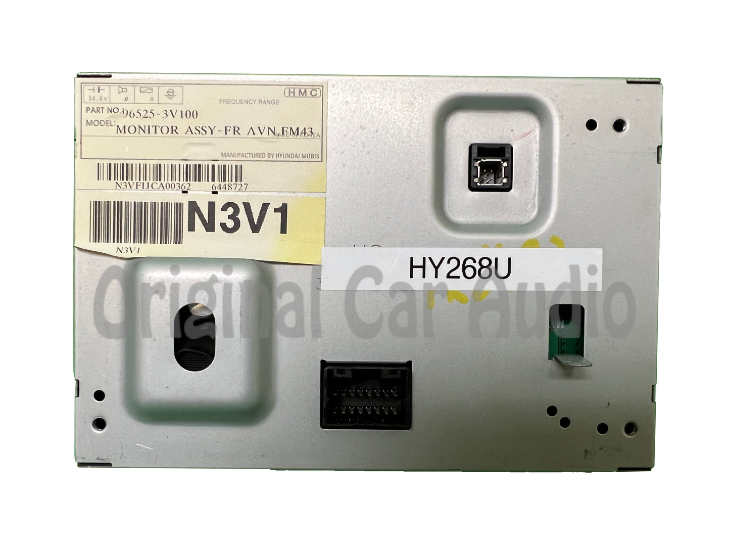 2012 - 2013 Hyundai Azera OEM Navigation Display Screen 96525 3V100
