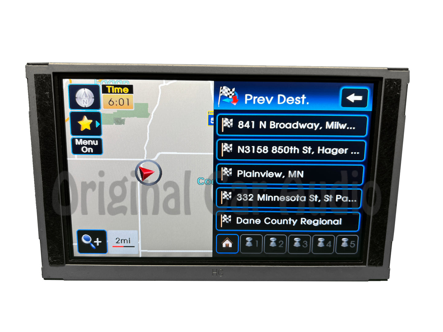 2012 - 2013 Hyundai Azera OEM Navigation Display Screen 96525 3V100